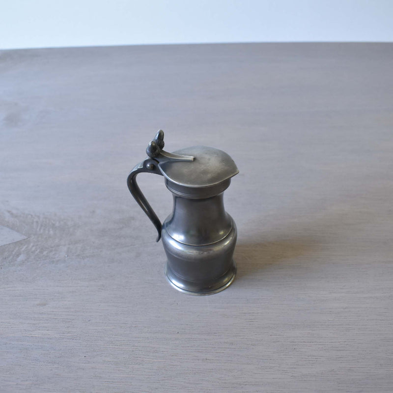 Pewter jug, acorn, small