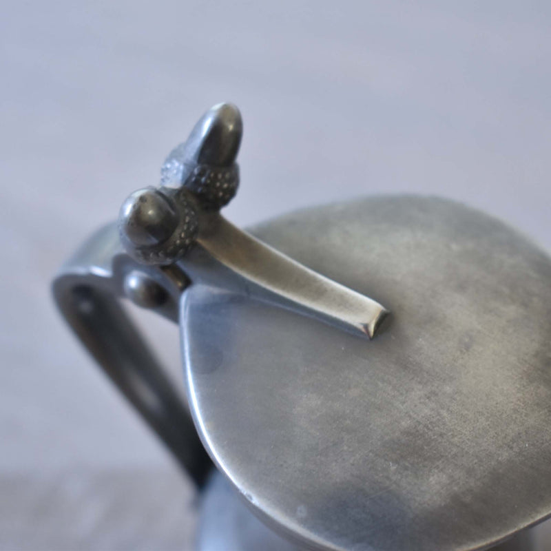 Pewter jug, acorn, small