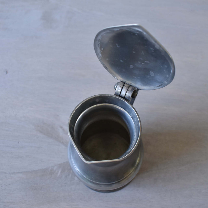 Pewter jug, acorn, large