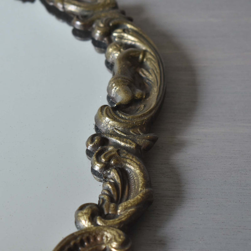 アンティーク ブロンズ鏡