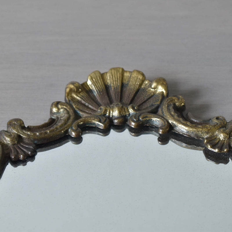 アンティーク ブロンズ鏡