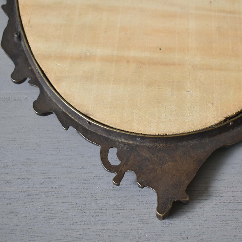 アンティーク ブロンズ鏡