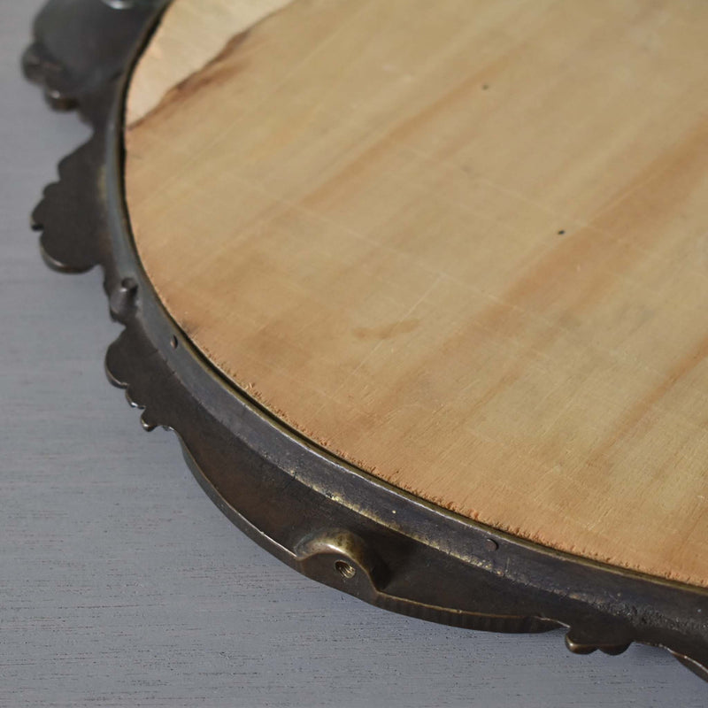 アンティーク ブロンズ鏡