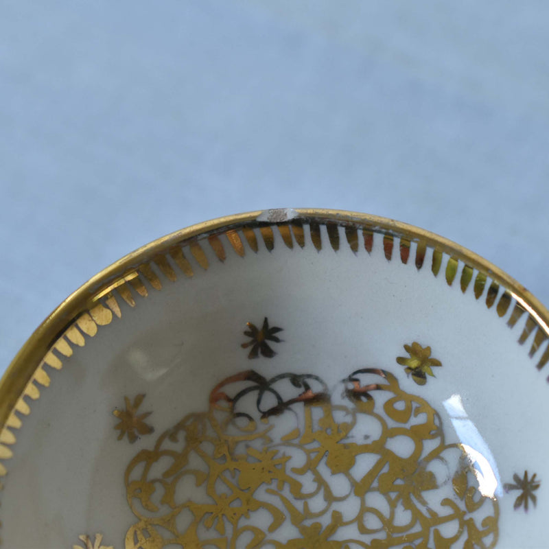 ア.ドラサンヴァル A.Dressinval ミニカップ＆ソーサー 3cm レッド