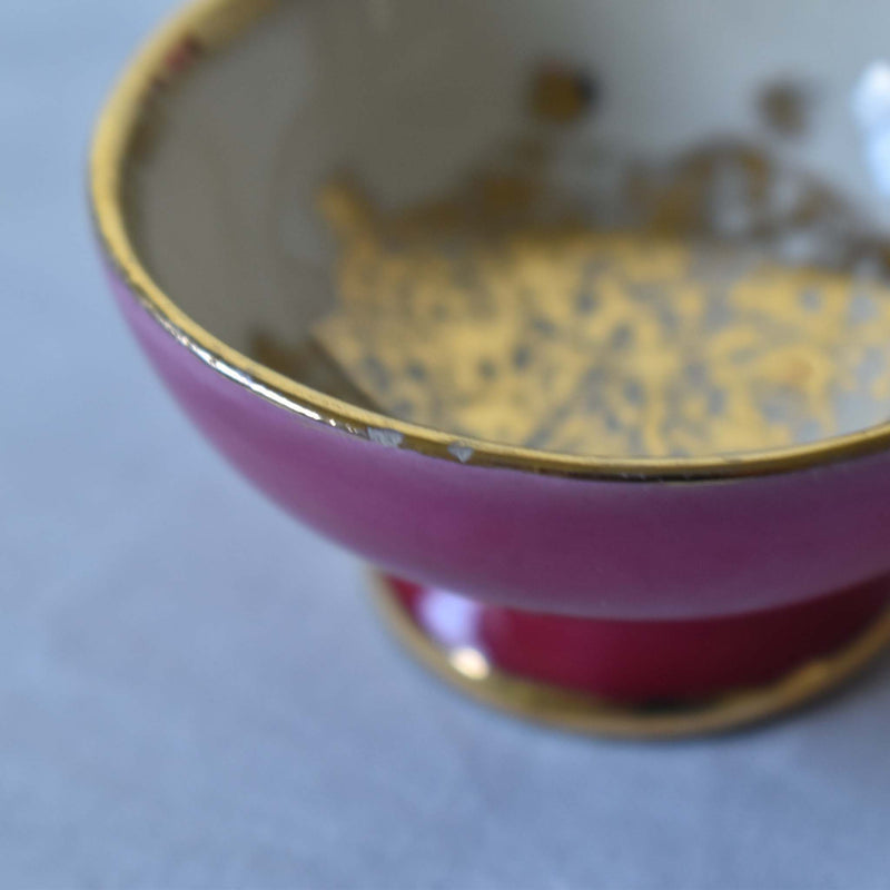 ア.ドラサンヴァル A.Dressinval ミニカップ＆ソーサー 3cm ピンク A