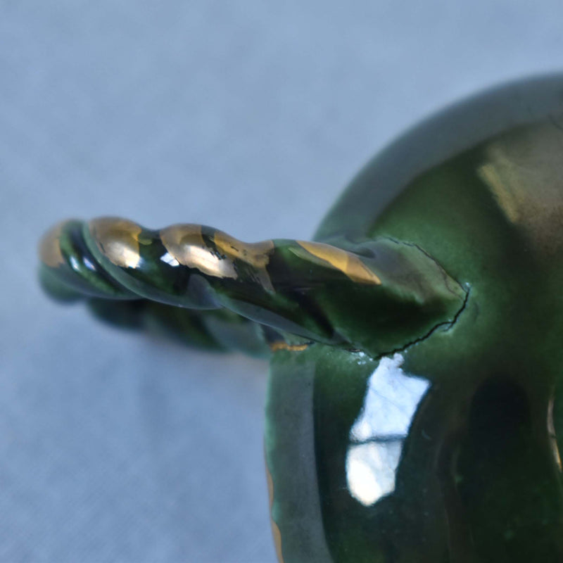 ア.ドラサンヴァル A.Dressinval ミニカップ＆ソーサー 3cm ダークグリーン