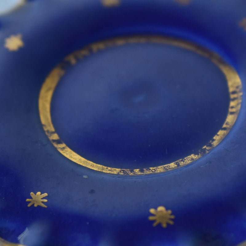 ア.ドラサンヴァル A.Dressinval ミニカップ＆ソーサー 3cm ブルー