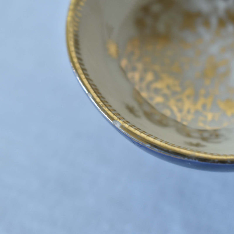 ア.ドラサンヴァル A.Dressinval ミニカップ＆ソーサー 3cm ブルー