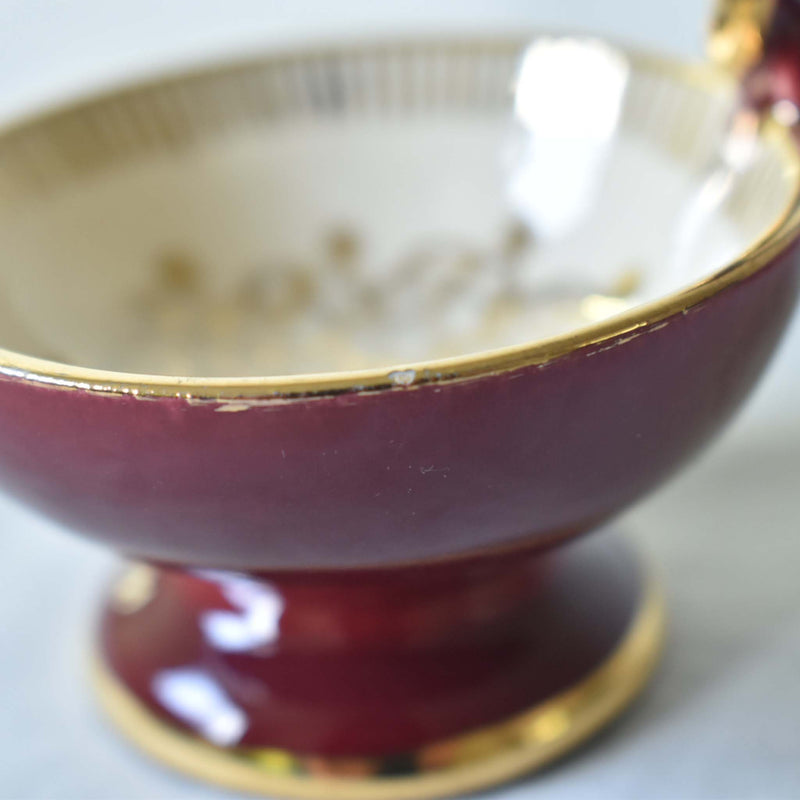 ア.ドラサンヴァル A.Dressinval ミニカップ＆ソーサー 4cm レッド