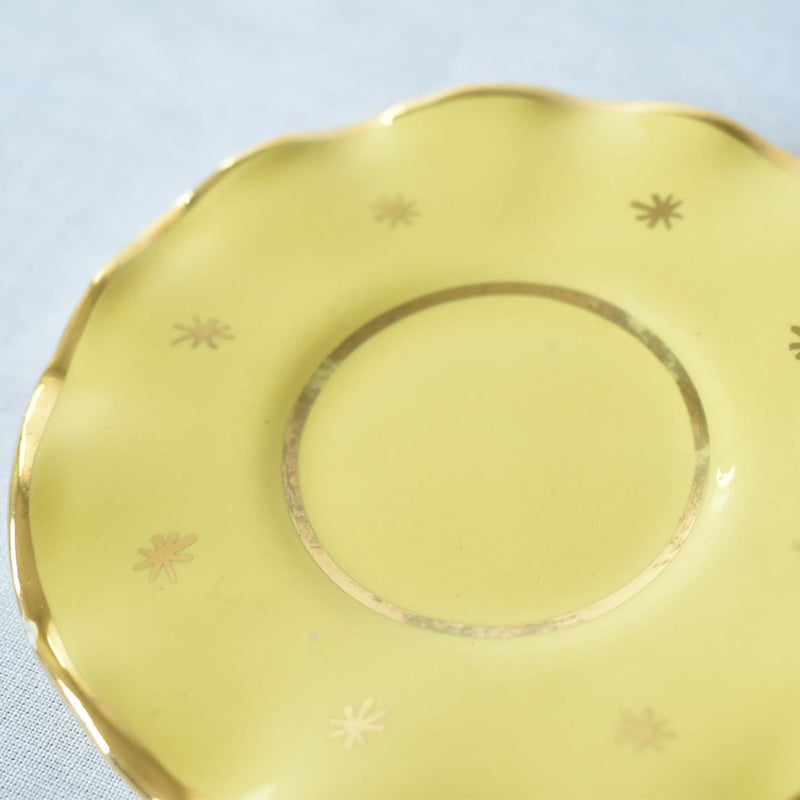 ア.ドラサンヴァル A.Dressinval ミニカップ＆ソーサー 4cm イェロー