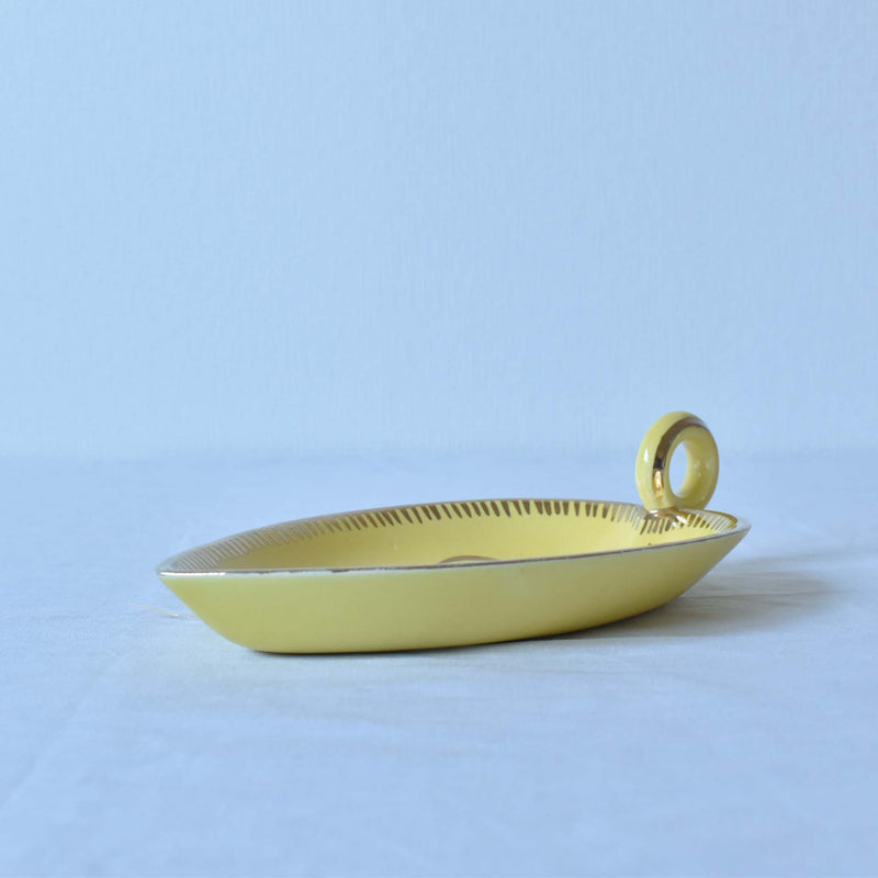 ア.ドラサンヴァル A.Dressinval スモールリーフプレート イェロー