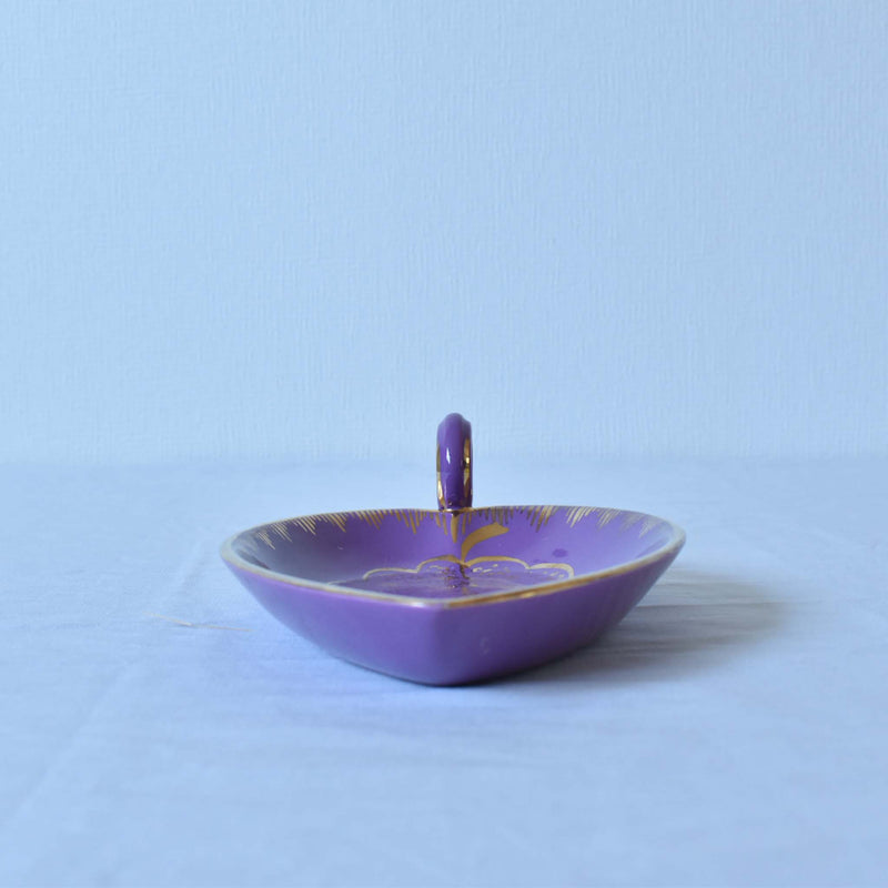 ア.ドラサンヴァル A.Dressinval スモールリーフプレート パープル