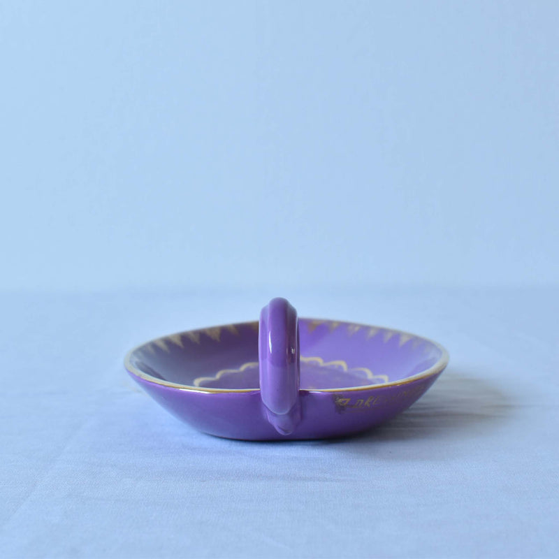 ア.ドラサンヴァル A.Dressinval スモールリーフプレート パープル