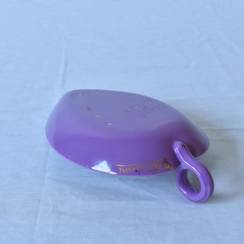 ア.ドラサンヴァル A.Dressinval スモールリーフプレート パープル