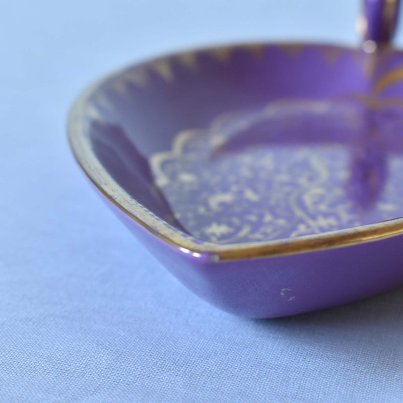 ア.ドラサンヴァル A.Dressinval スモールリーフプレート パープル