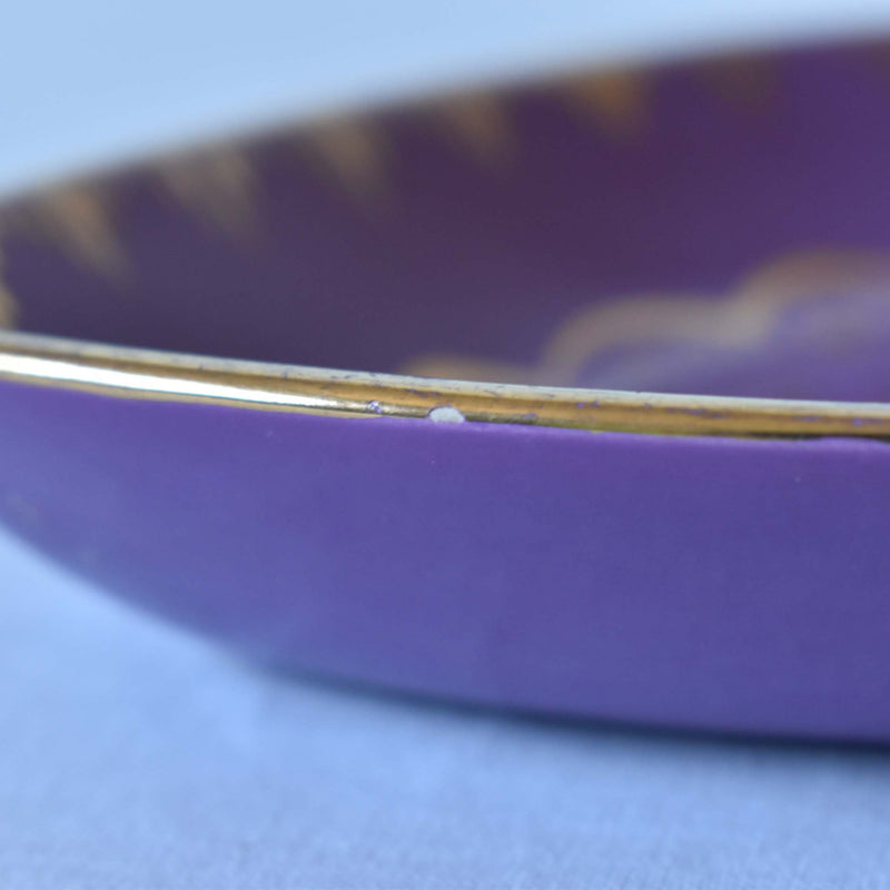 ア.ドラサンヴァル A.Dressinval スモールリーフプレート パープル