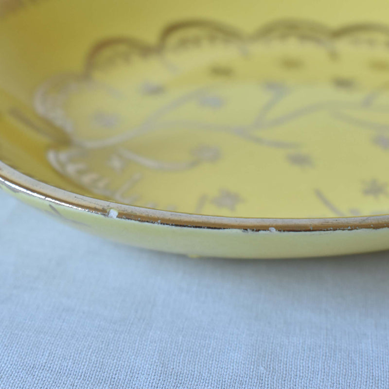 ア.ドラサンヴァル A.Dressinval スモールリーフプレート イェロー