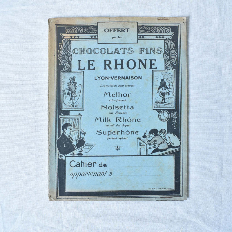 Vintage Notebook Cover "Le Rhone"