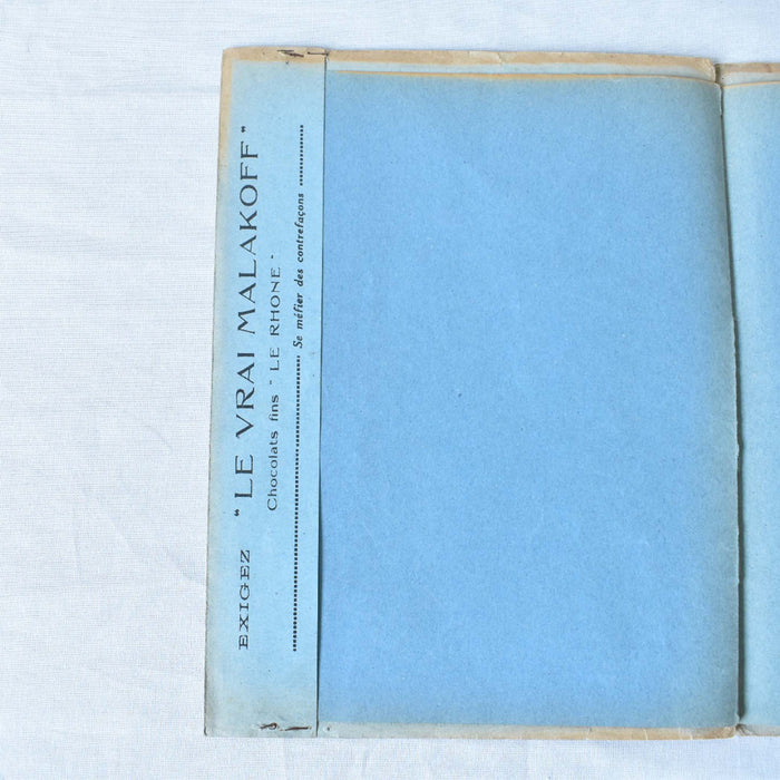 ヴィンテージノートカバー　"Le Rhone"