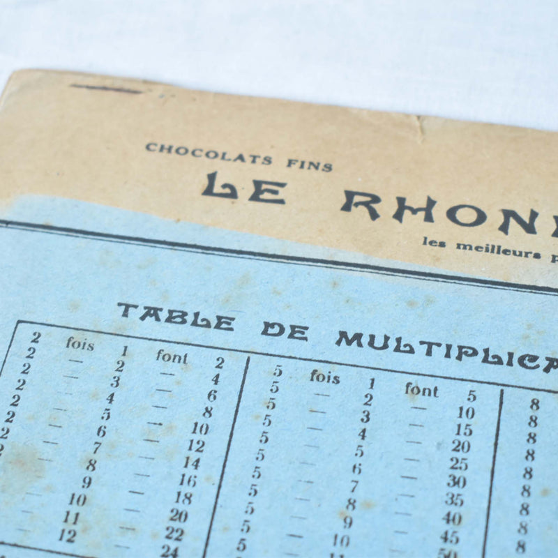 Vintage Notebook Cover "Le Rhone"