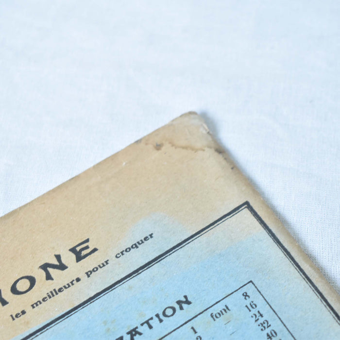 ヴィンテージノートカバー　"Le Rhone"