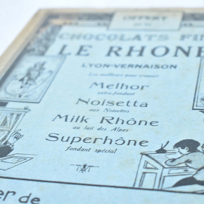 ヴィンテージノートカバー　"Le Rhone"