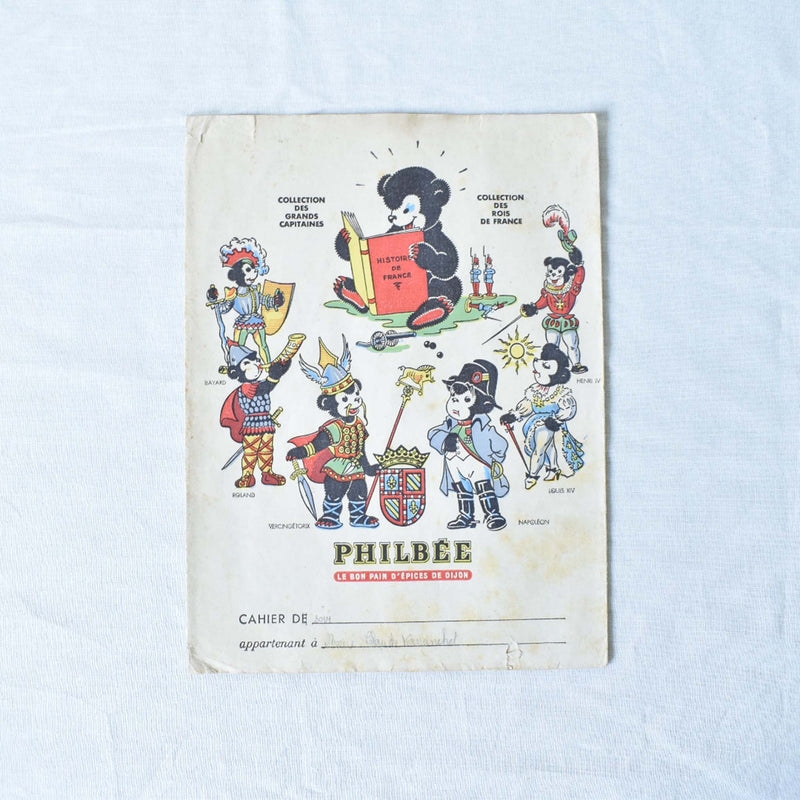 Vintage Notebook Cover "Philbée"