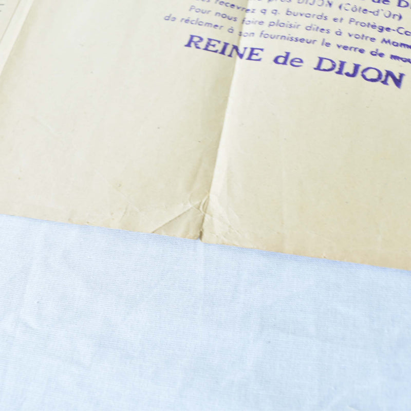 Vintage Notebook Cover "Reine de Dijon"