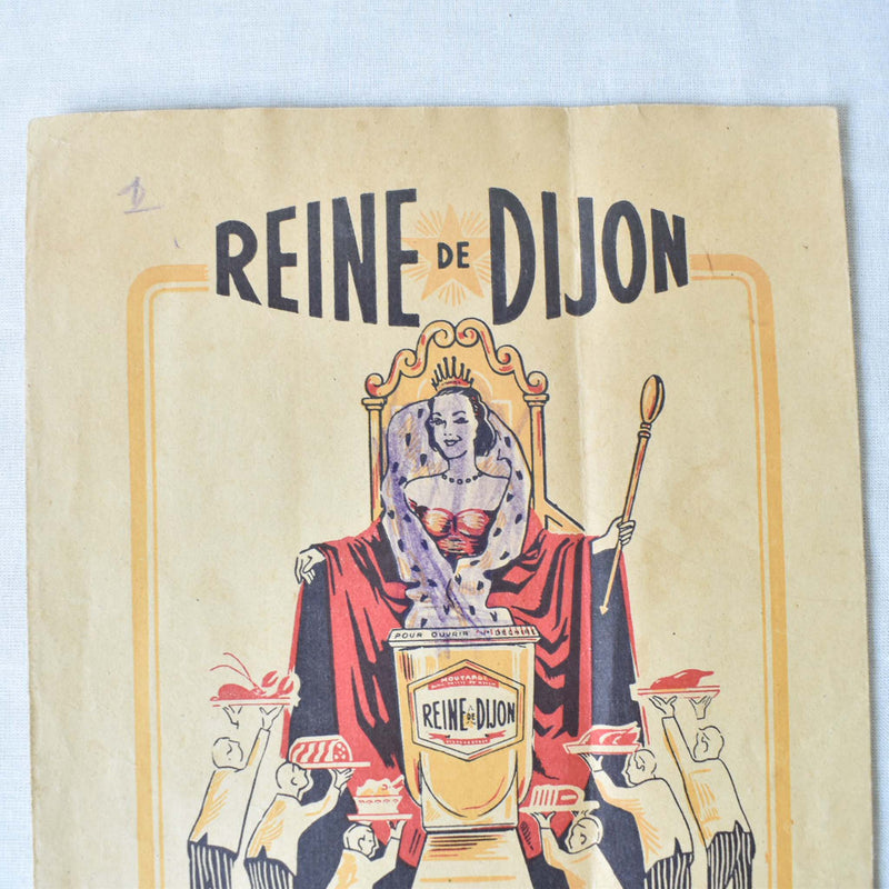 Vintage Notebook Cover "Reine de Dijon"