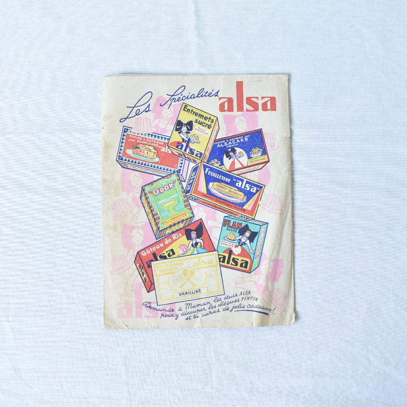Vintage Notebook Cover "Alsa"