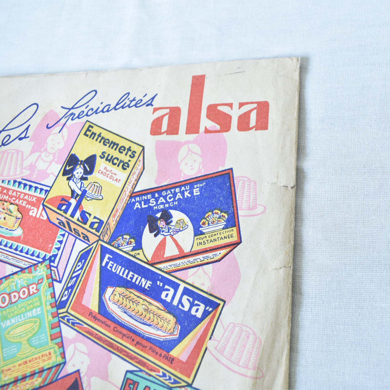 Vintage Notebook Cover "Alsa"
