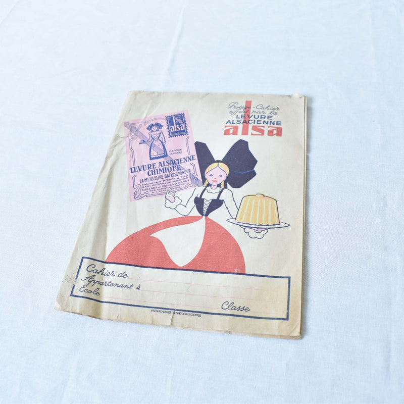 Vintage Notebook Cover "Alsa"