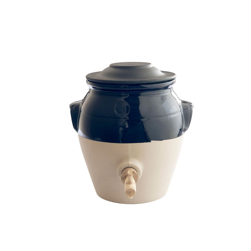 ディゴワン　ヴィネガーポットN3　ブルーニュイ　切り抜き