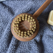 アンドレジャルダン　バスブラシ　ロゴ　タオル