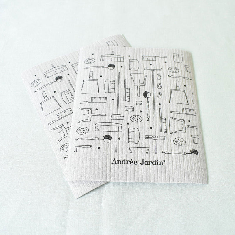 Andrée Jardin アンドレジャルダン　ディッシュクロス　2枚