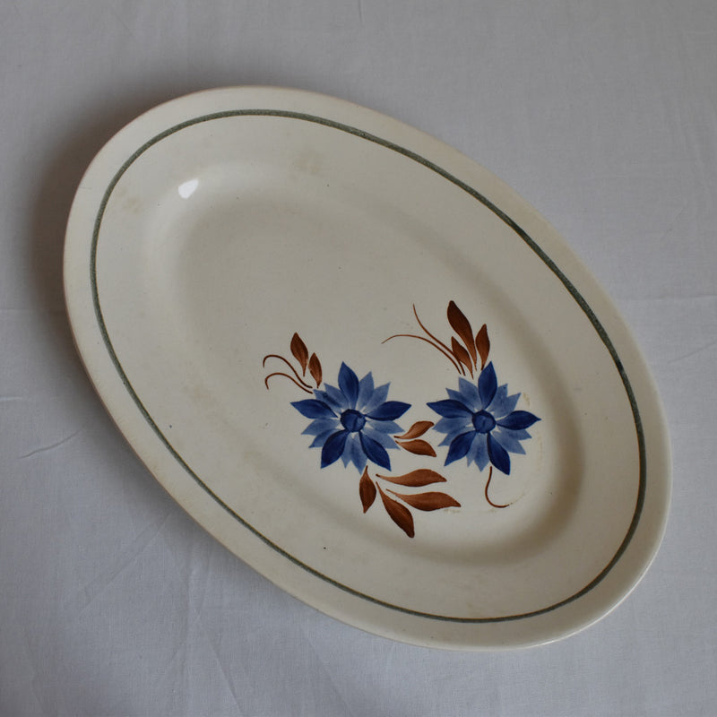 Antique Oval Platter HBCM