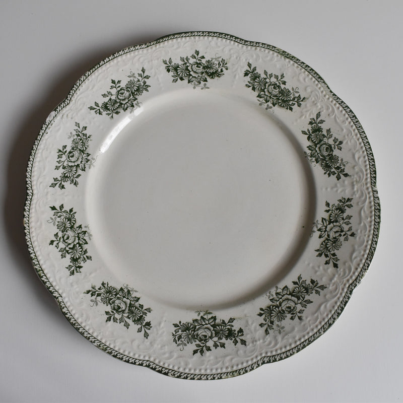 Antique Plate Badonviller Richelieu B