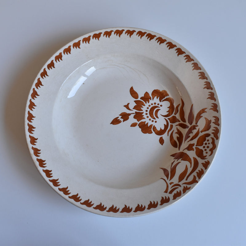 Vintage Large Plate, Ron Ui, Prague