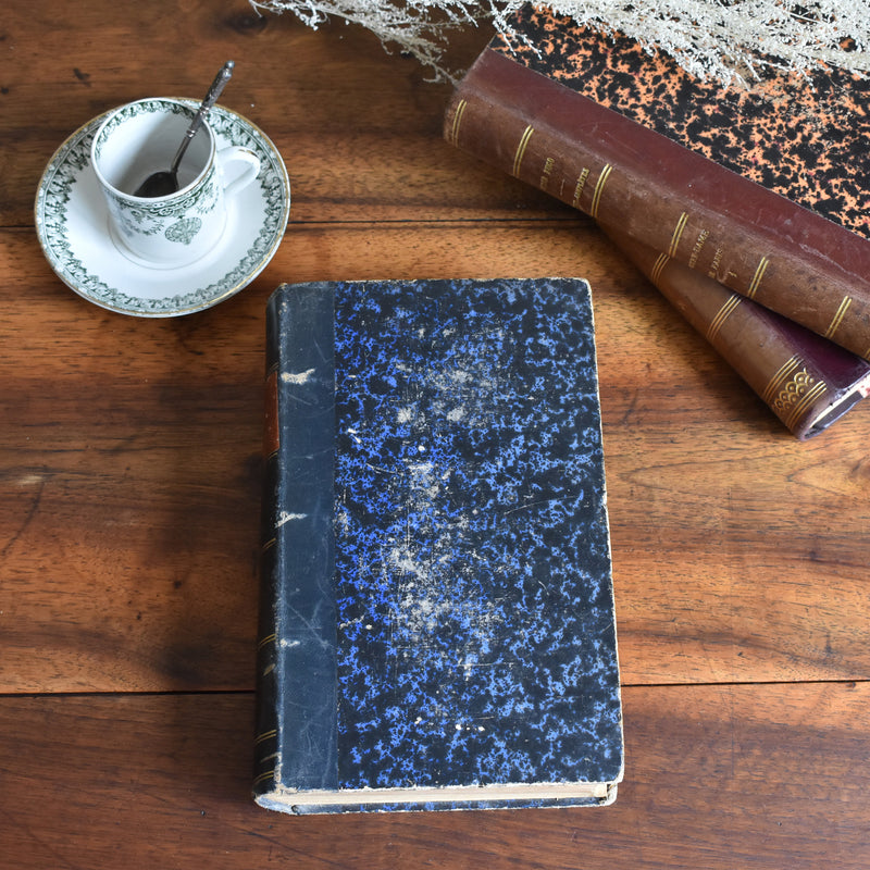 Antique Book "Lois et Reglements"
