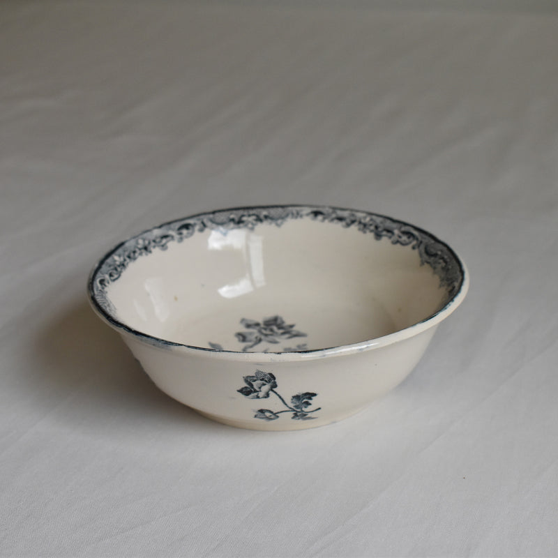Antique Bowl - Sarreguemines Fontanges