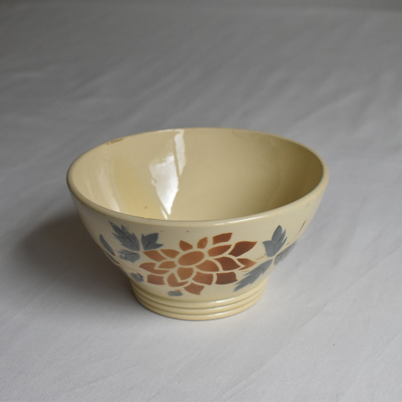 Vintage Café au Lait Bowl Digoin & Sarreguemines 9196
