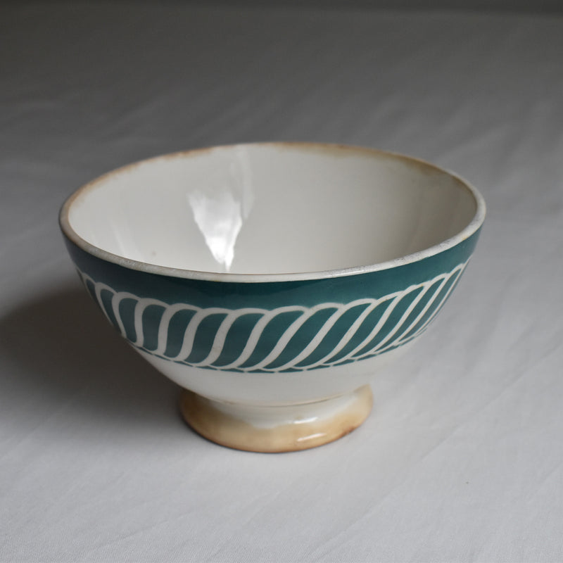 Vintage Cafe au Lait Bowl Digoin & Sarreguemines Jacquot