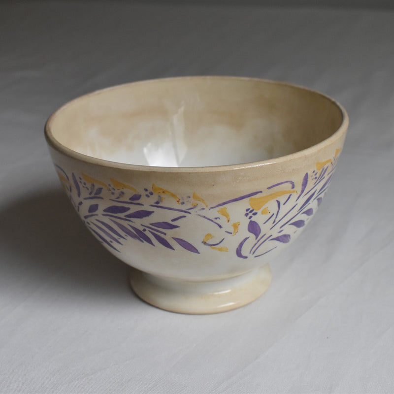 Vintage Cafe au Lait Bowl Digoin & Sarreguemines 1607