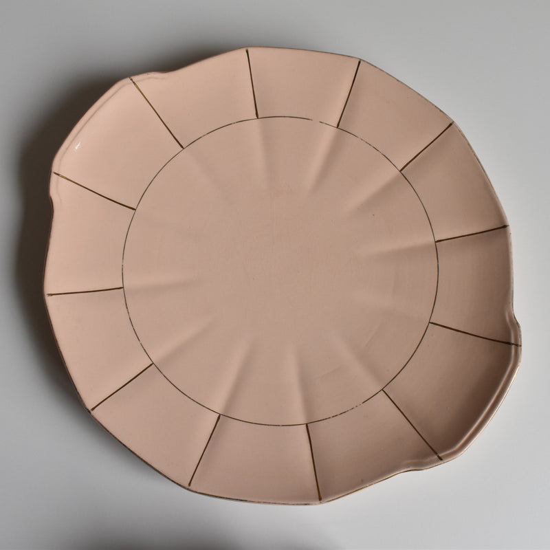 Vintage Tart Dish, Sarreguemines 9147
