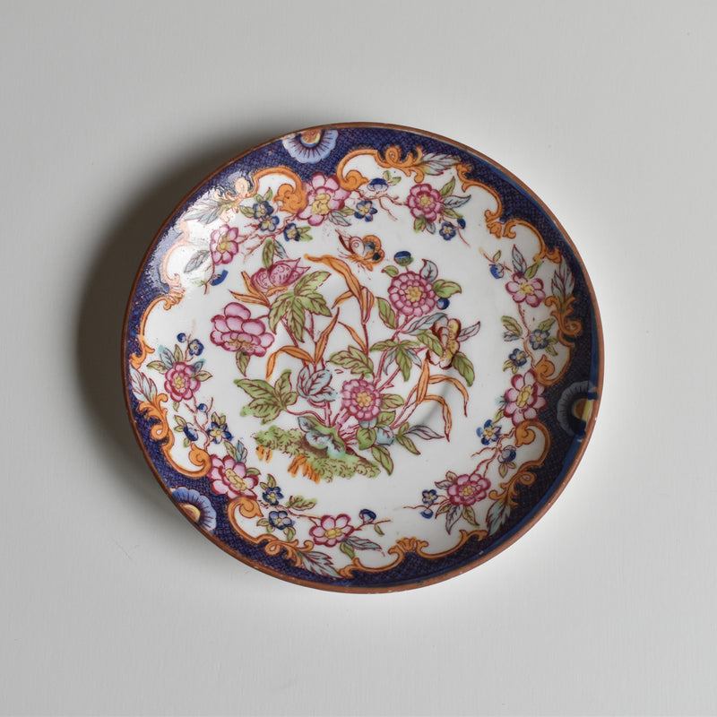 Antique saucer Sarreguemines Minton 217