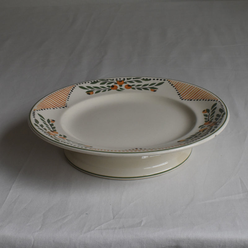 Antique Pedestal Plate, Ron Hui, Antibes