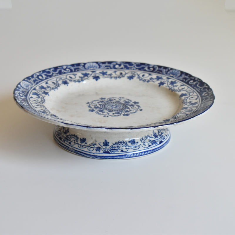 Antique Pedestal Plate, Bordeaux (Jules Vieillard) Louis XV