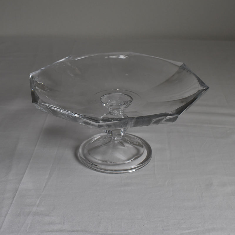 ヴィンテージガラスコンポティエ