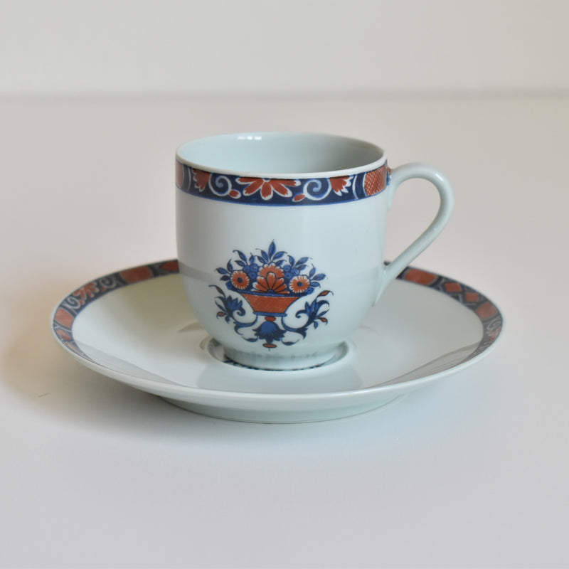 Vintage Cup & Saucer Raynaud Limoges Jumièges A