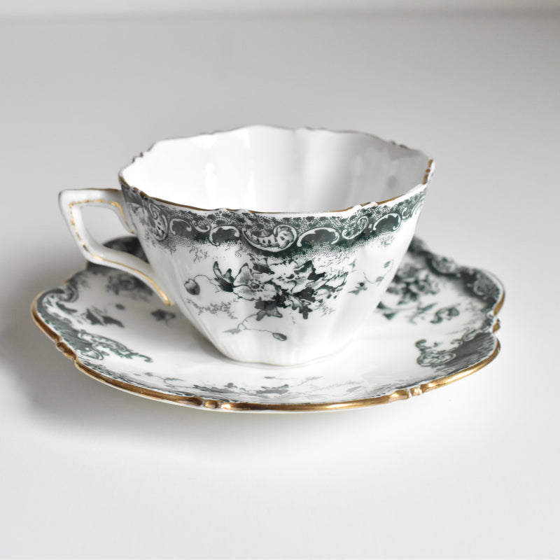 Antique Cup & Saucer RH&SL England DEE A